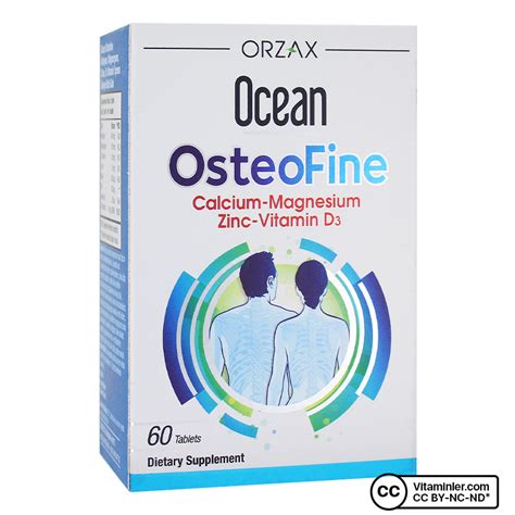 Ocean osteofine yan etkileri  Ocean OsteoFine 60 Tablet
